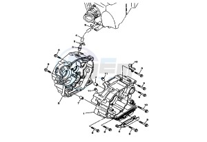 YBR 125 drawing CRANKCASE