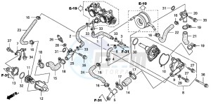 FJS400D SILVER WING drawing WATER PUMP