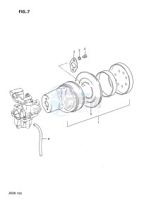 JR50 (P28) drawing AIR CLEANER