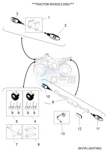 YFM450FWB KODIAK 450 (BJ5K) drawing WVTA LIGHTING