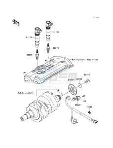 ER-6f ABS EX650B7F GB XX (EU ME A(FRICA) drawing Ignition System