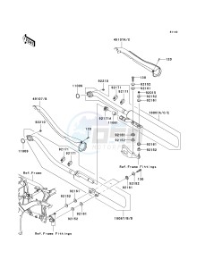 VN 900 C [VULCAN 900 CUSTOM] (7F-9FA) C9FA drawing MUFFLER-- S- -