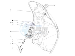 LX 125 4T E3 Vietnam drawing Locks