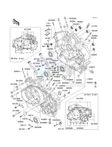 VN 1500 D[VULCAN 1500 CLASSIC] (D1-D2) [VULCAN 1500 CLASSIC] drawing CRANKCASE