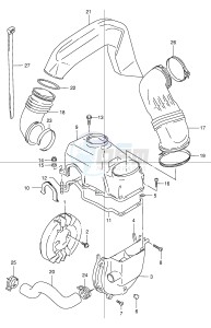 LT80 (P1) drawing COOLING FAN