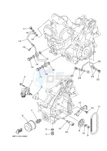 YFM700FWAD YFM7FGPAD GRIZZLY 700 EPS (1HPN) drawing OIL PUMP