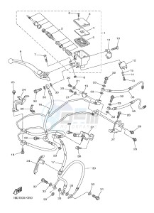 FZ8-S ABS FZ8 FAZER (ABS) 800 (1BD4 1BD6) drawing FRONT MASTER CYLINDER