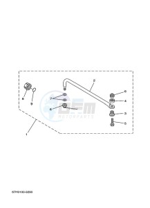 F300BET1X drawing STEERING-ACCESSORY-1