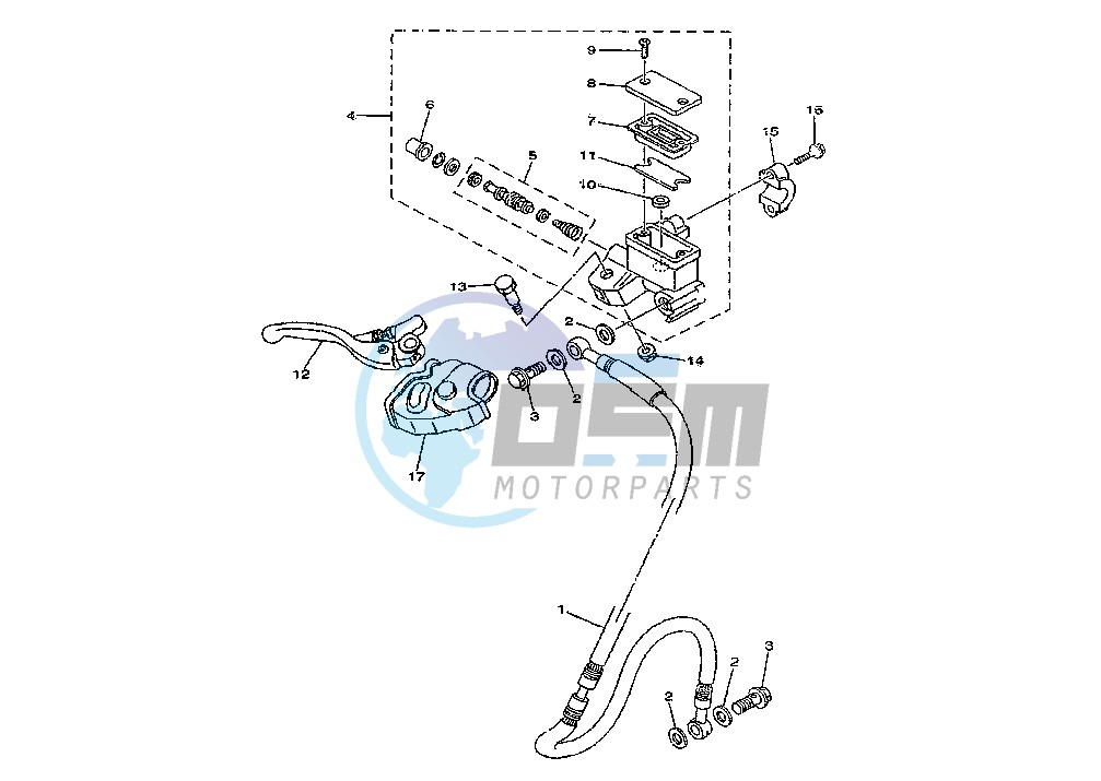 FRONT MASTER CYLINDER