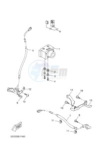 YZF-R125A R125 (5D7N) drawing ELECTRICAL 3