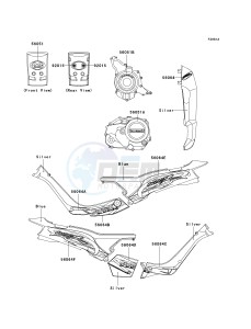 AN 110 C (C6-C7) drawing DECALS-- BLUE_SILVER- --- AN110-C6- -