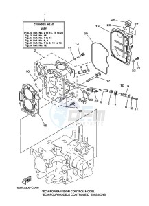 F25AMHL drawing CYLINDER--CRANKCASE-2