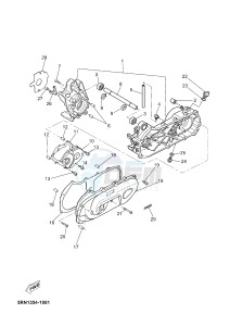 YN50 NEO'S (2APH 2APH 2APH) drawing CRANKCASE