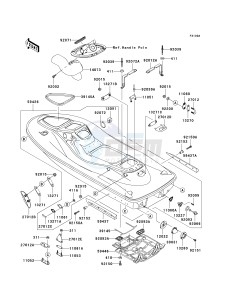 JT 1200 B [STX-12F] (B1-B3) [STX-12F] drawing HULL -- JT1200-B2- -