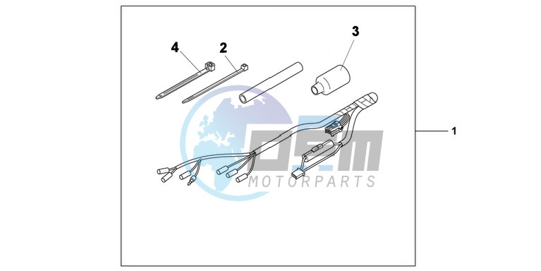 HEATED GRIP ATT KIT