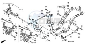 FES1259 UK - (E / MKH) drawing FRAME BODY