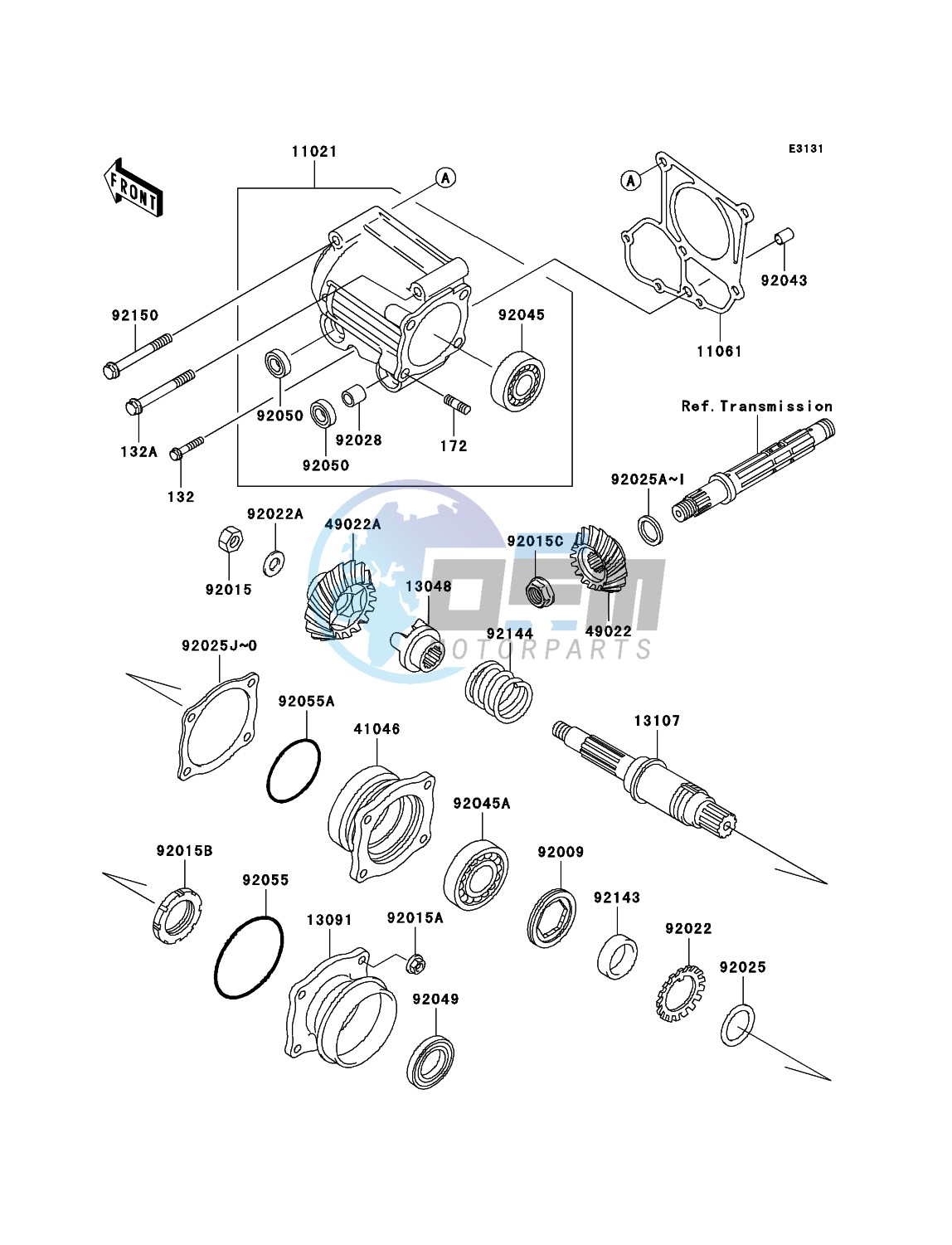 Front Bevel Gear