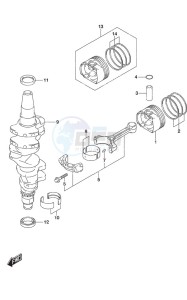 DF 60A drawing Crankshaft