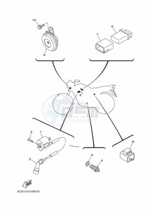 YB125 (2CSD) drawing ELECTRICAL 2