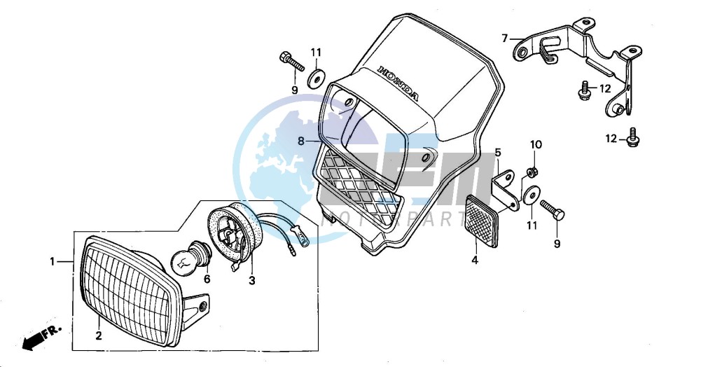 HEADLIGHT (B/H/SD)