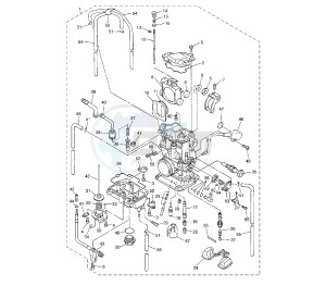 WR F 450 drawing CARBURETOR