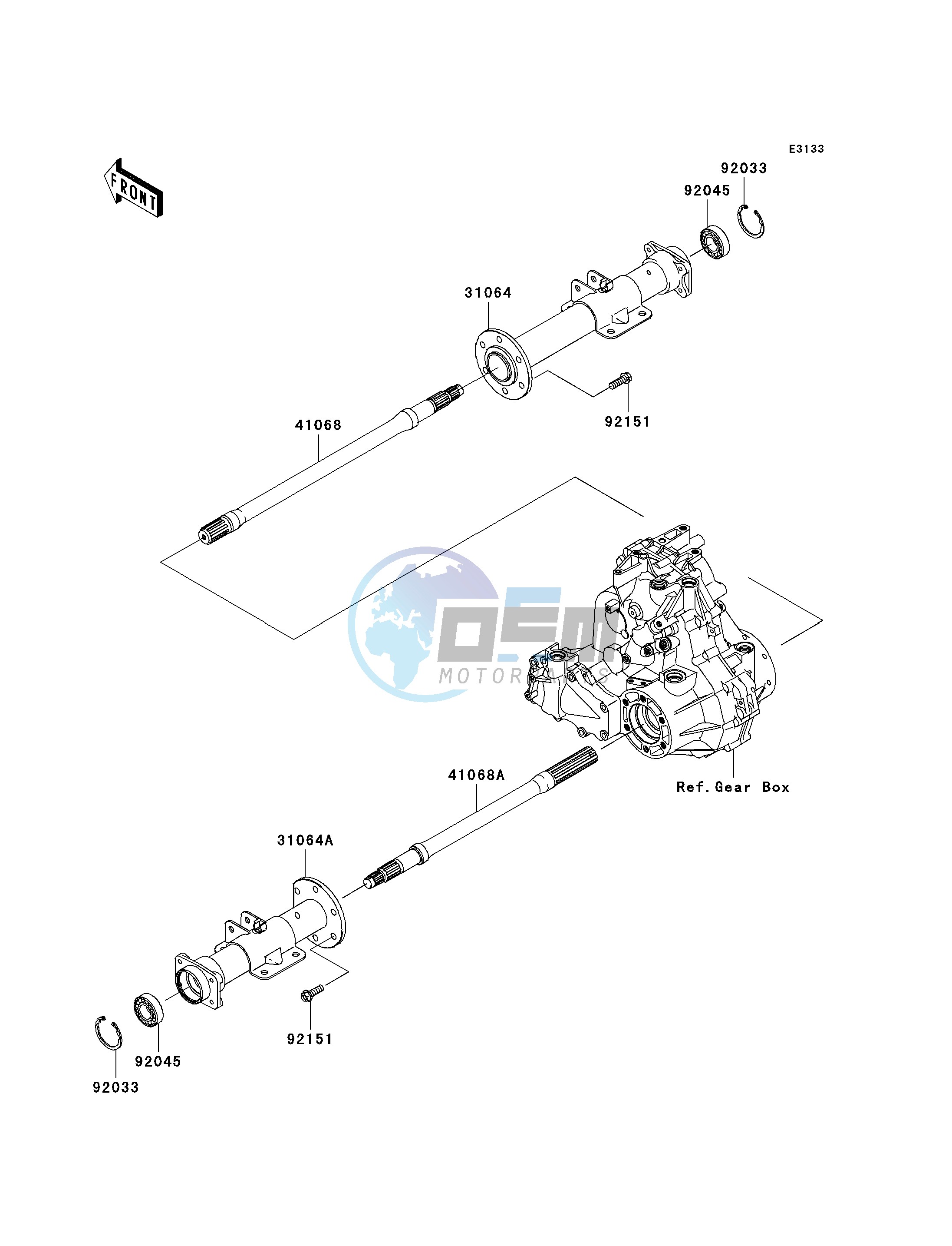 REAR AXLE