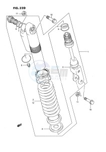 RM80 (E24) drawing SHOCK ABSORBER (MODEL M N P R S)