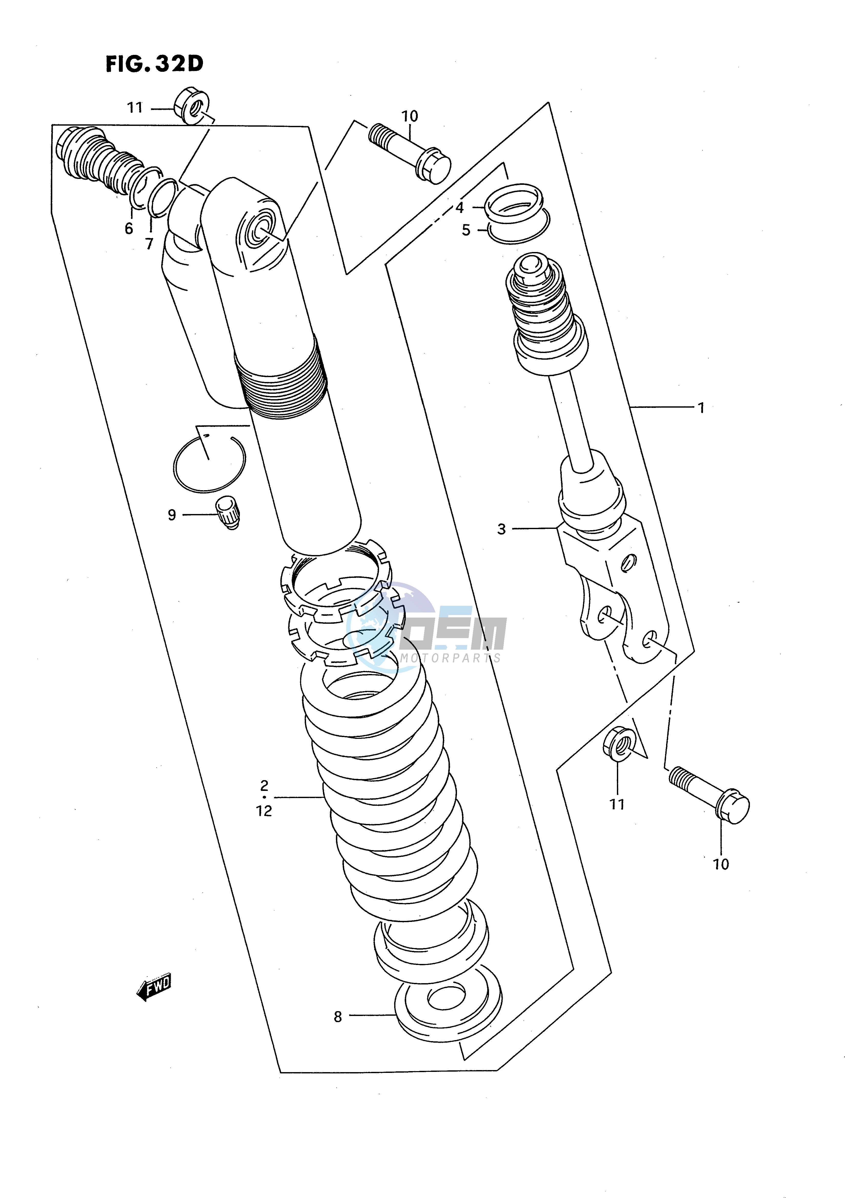 SHOCK ABSORBER (MODEL M N P R S)