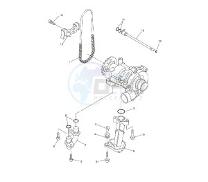 FZ1-NA 1000 drawing OIL PUMP