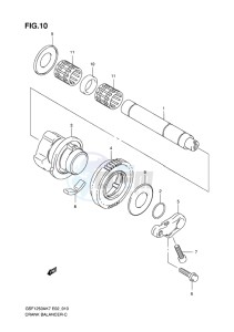 GSF-1250 BANDIT EU drawing CRANK BALANCER