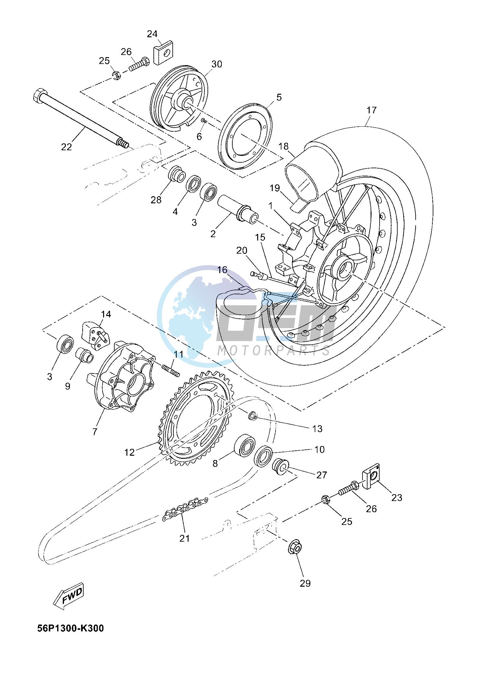 REAR WHEEL