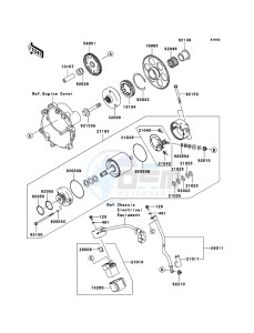 NINJA ZX-10R ZX1000-C2H FR GB XX (EU ME A(FRICA) drawing Starter Motor