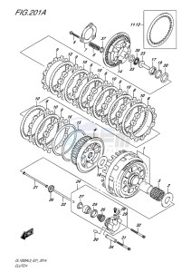 DL1000 ABS V-STROM EU drawing CLUTCH