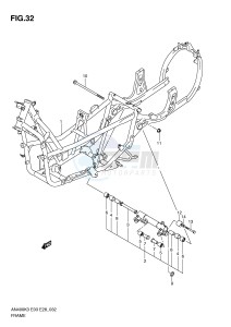 AN400 (E3-E28) Burgman drawing FRAME