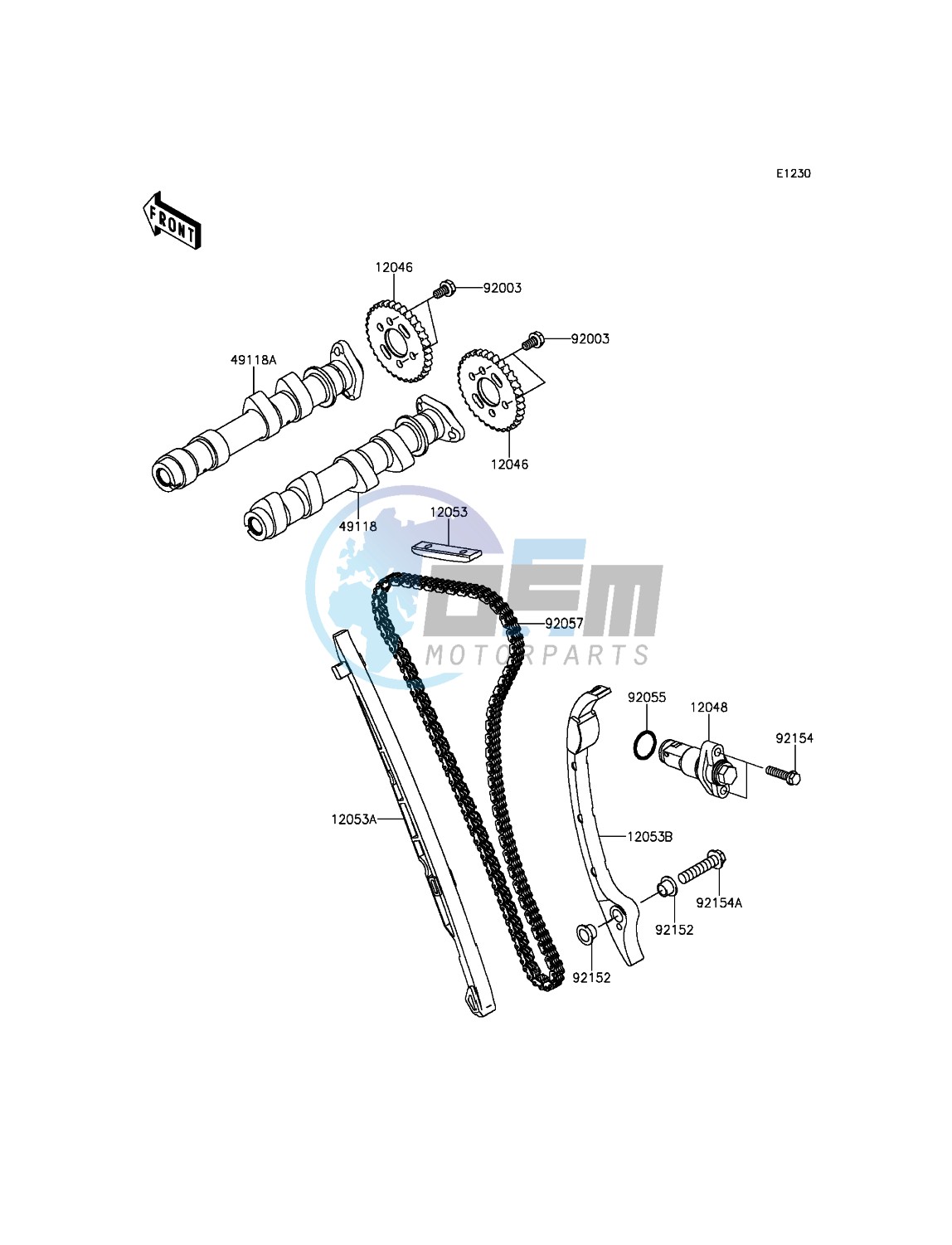 Camshaft(s)/Tensioner