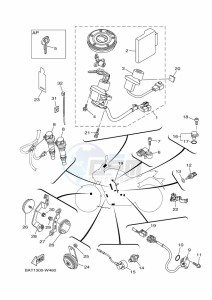 MT-07 MTN690-U (BHH4) drawing ELECTRICAL 2