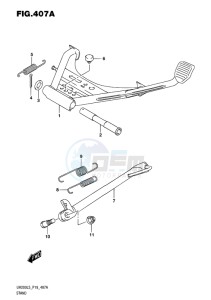 UH200 BURGMAN EU drawing STAND