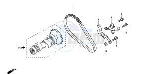 TRX350TE RANCHER ES drawing CAM CHAIN