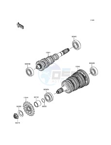 NINJA H2 / NINJA H2 CARBON ZX1000XHFA XX (EU ME A(FRICA) drawing Transmission