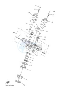 FZ8-N ABS 800 FZ8 (NAKED, ABS) (59P6) drawing STEERING