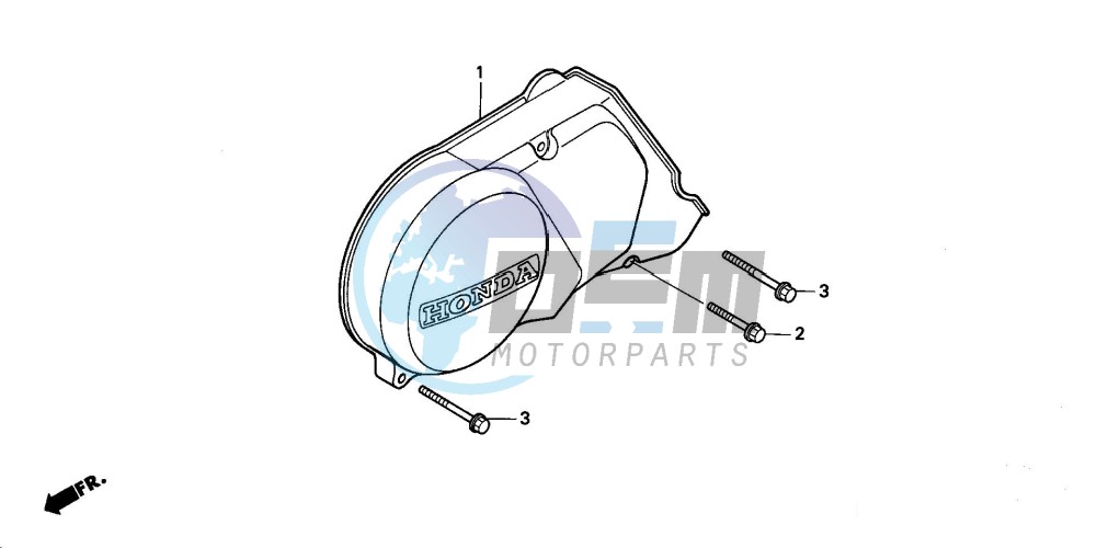 LEFT CRANKCASE COVER