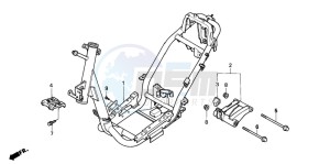 SK50M drawing FRAME BODY