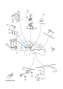 YP125R X-MAX125 X-MAX (2DM9 2DM9) drawing ELECTRICAL 2