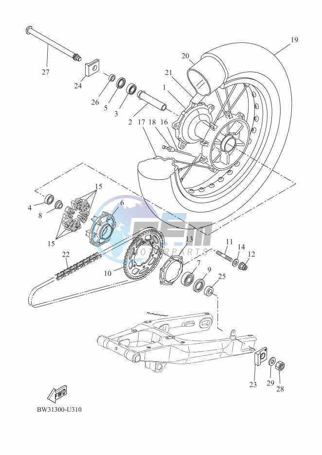 REAR WHEEL