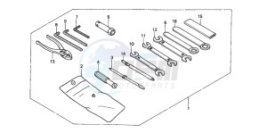 NX250 drawing TOOLS