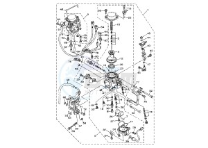 XVS A DRAG STAR CLASSIC 1100 drawing CARBURETOR MY03