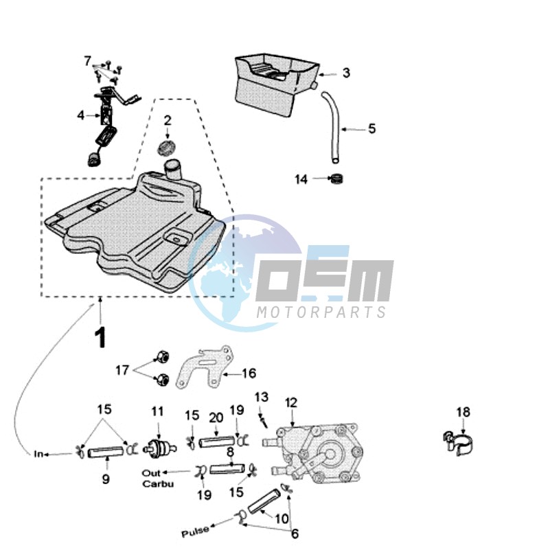 TANK AND FUEL PUMP TAIYOGIKEN