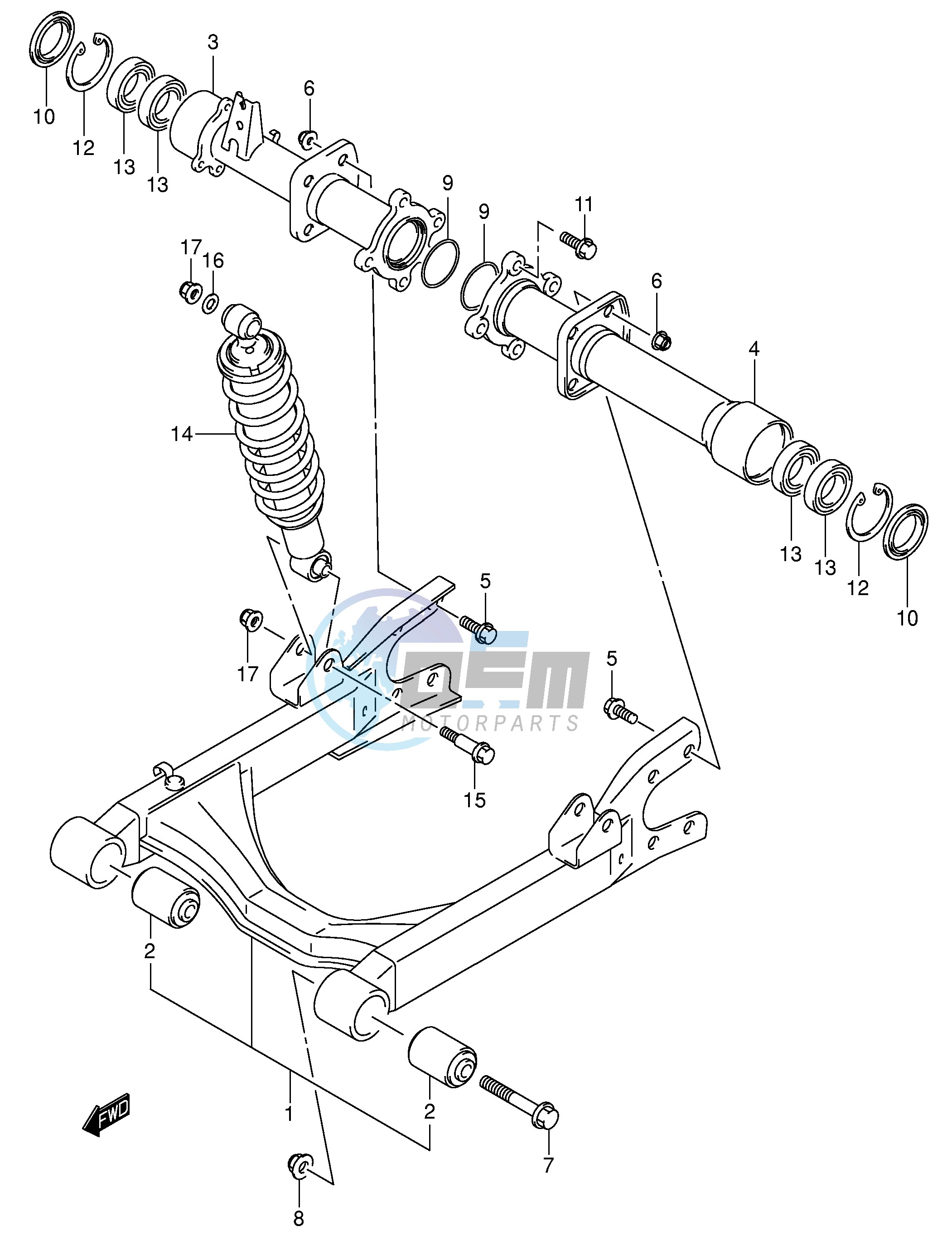 REAR SWINGINGARM