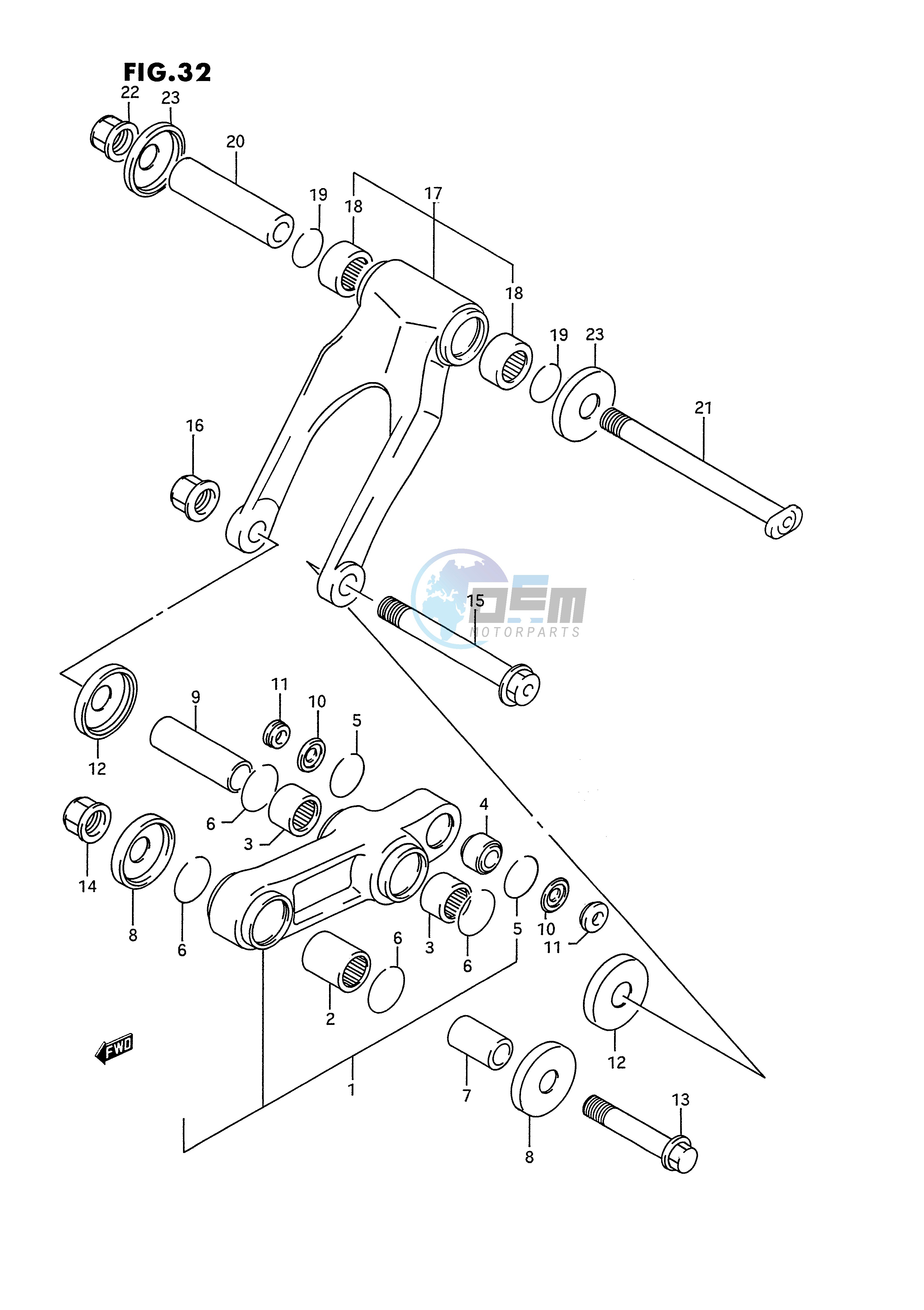 CUSHION LEVER (MODEL N)