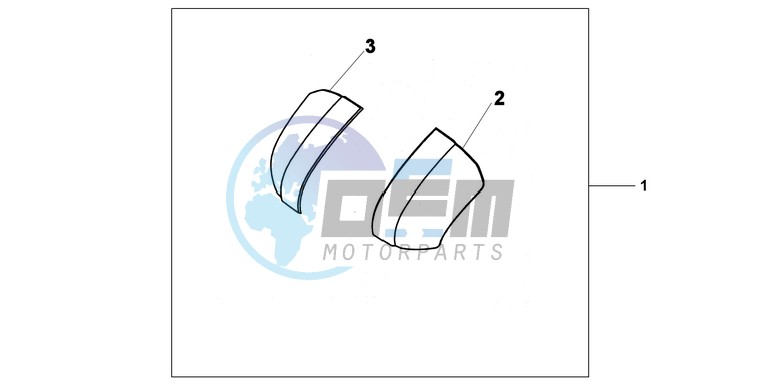 PANNIER SCUFF PAD SET A